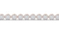 Moissanite bracelet in gold and sterling silver