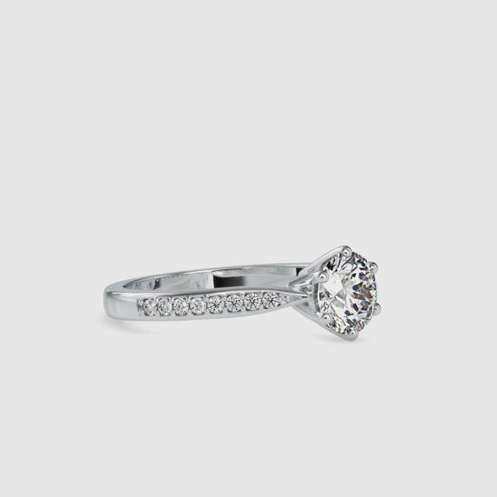 The Isabella Ring (1.28 CT) moissanite diamond