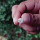 Moissanite Diamond Round Men Earring Vaira