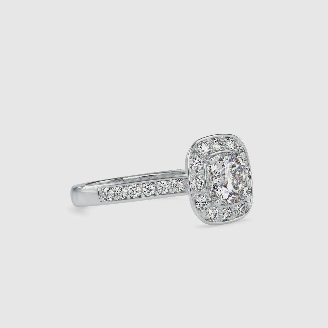 The Fabia Ring Moissanite Diamond