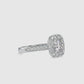 The Fabia Ring Moissanite Diamond