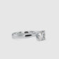 Moissanite Solitaire Ring in Gold - 1.13 Ct - DOC0051