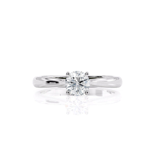 Moissanite Sterling Silver Ring - 0.823 Ct - CG014