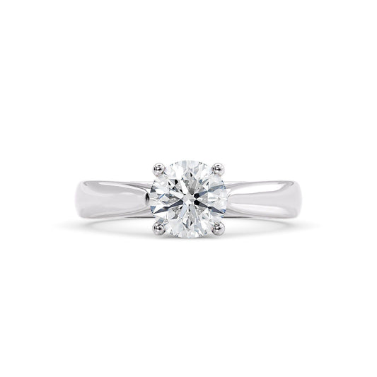 Moissanite Sterling Silver Ring - 1.08 Ct - CG068