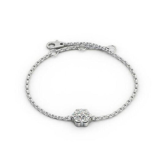 Moissanite diamond Bangle