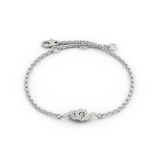 Holy knot Moissanite Diamond Bangle and Mangalsutra chain