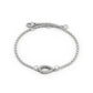 Pear Moissanite Diamond Bangle and Mangalsutra chain