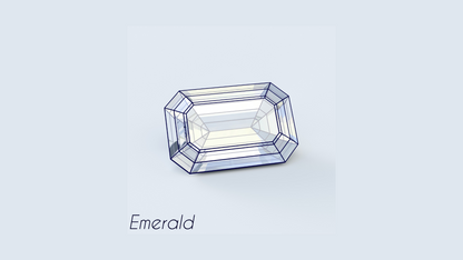 Emerald Cut Loose Moissanite Diamond