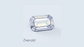 Emerald Cut Loose Moissanite Diamond