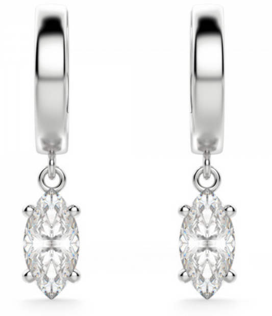 Marquise Drops Brilliant Cut Solitaire Earring 1 to 10 CT