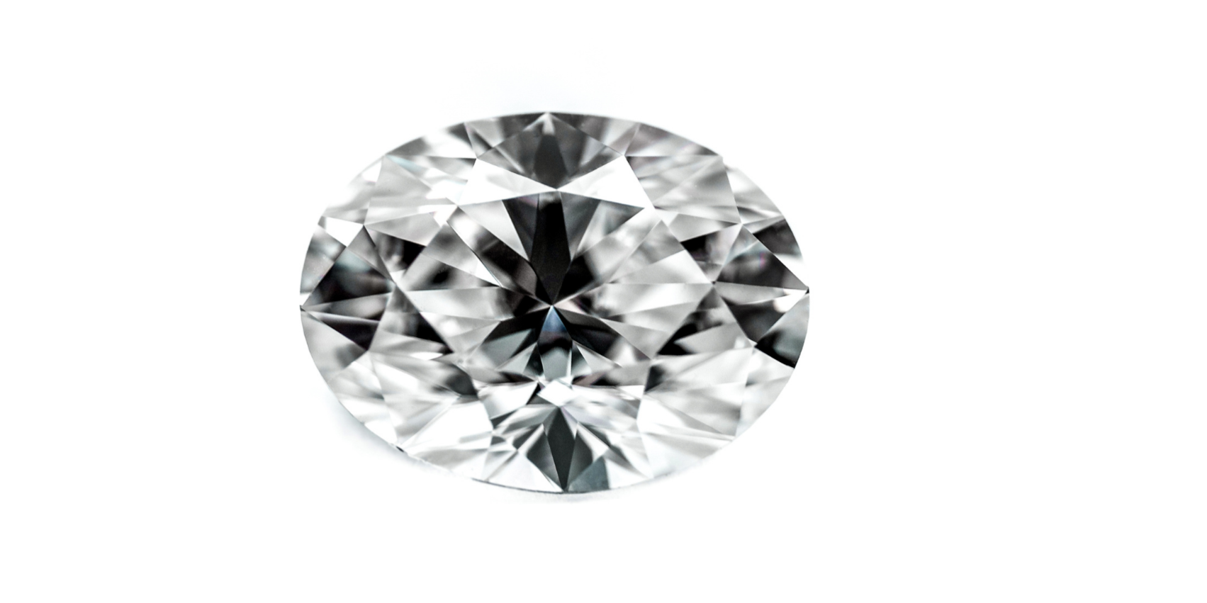 Oval Cut Loose Moissanite Diamond