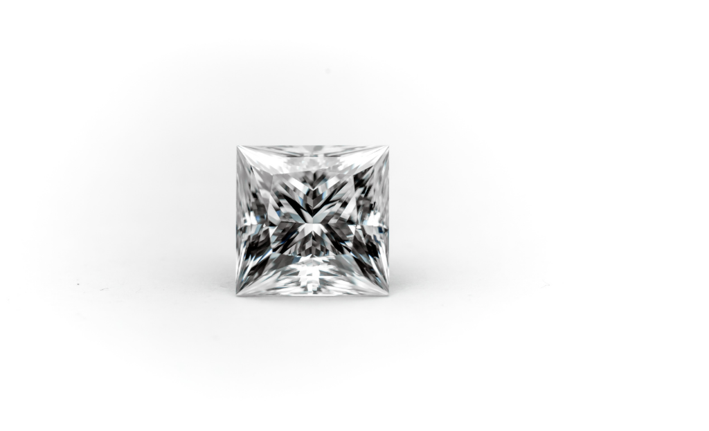 Princess Cut Loose Moissanite Diamond