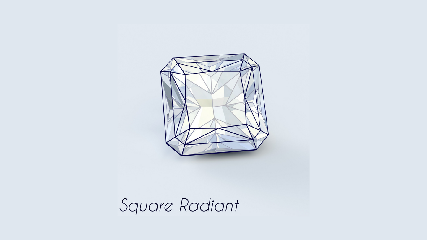 Radiant Cut Loose Moissanite Diamond