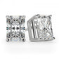 Radiant Brilliant Cut Solitaire Earring 1 to 10 CT