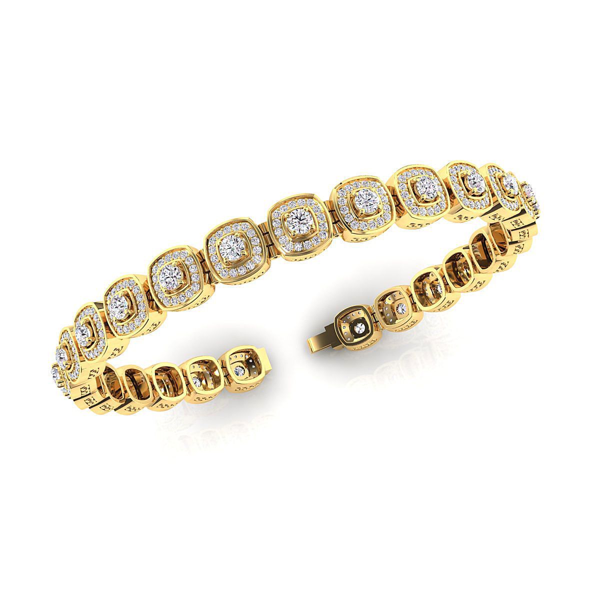 Moissanite Mya Bracelet - 3.47 Cts