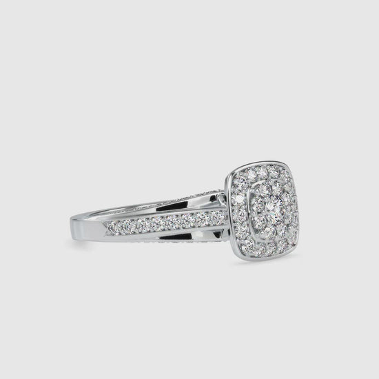 Moissanite Earrings in gold and sterling silver 925