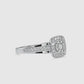 Moissanite Earrings in gold and sterling silver 925