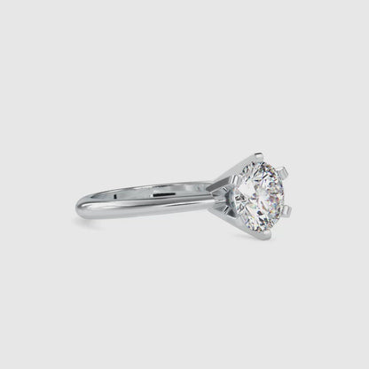 The Stella Ring Moissanite diamond Solitaire Ring - 1.99 Ct