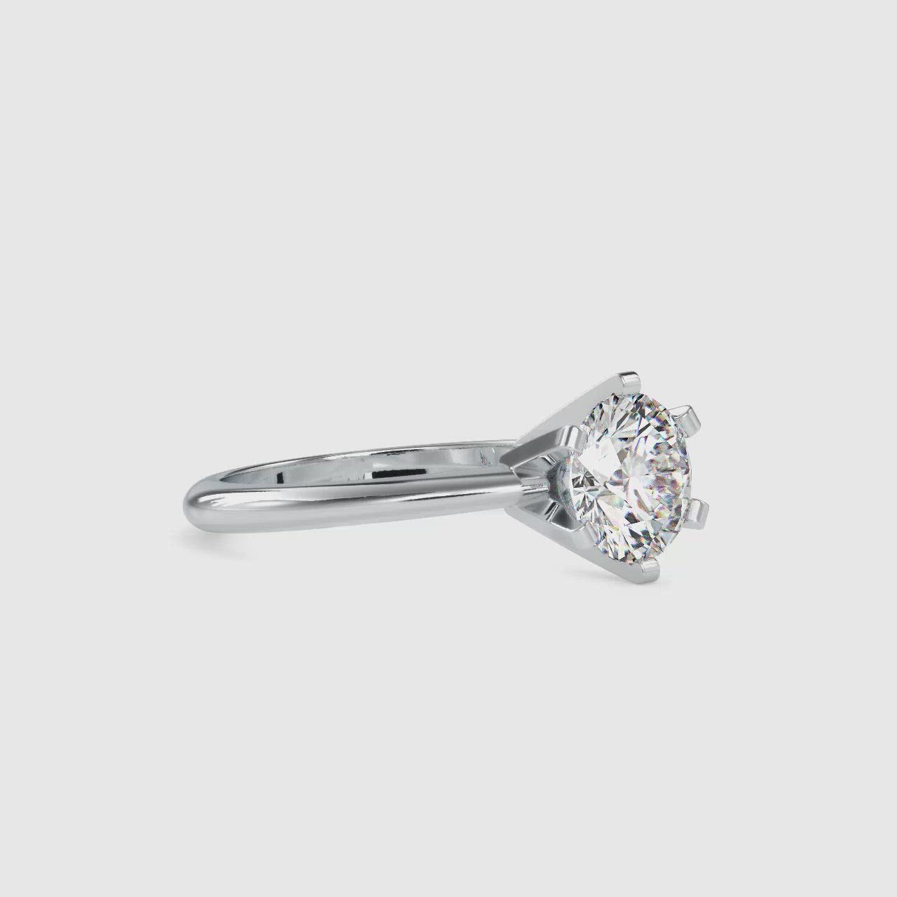 The Stella Ring Moissanite diamond Solitaire Ring - 1.99 Ct