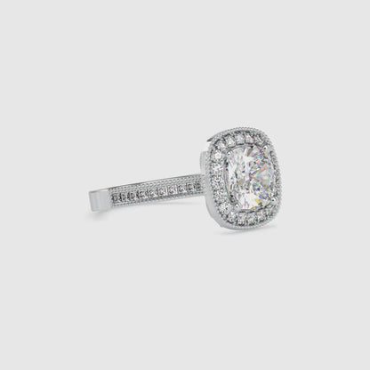 The Alethea Ring moissanite diamond