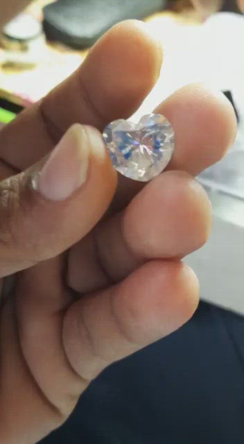 Heart - Brilliant Cut Moissanite Loose Stone