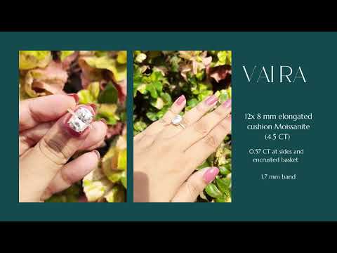 Larisa Moissanite Ring (5.12 CT)