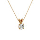 Solitaire Moissanite Pendant